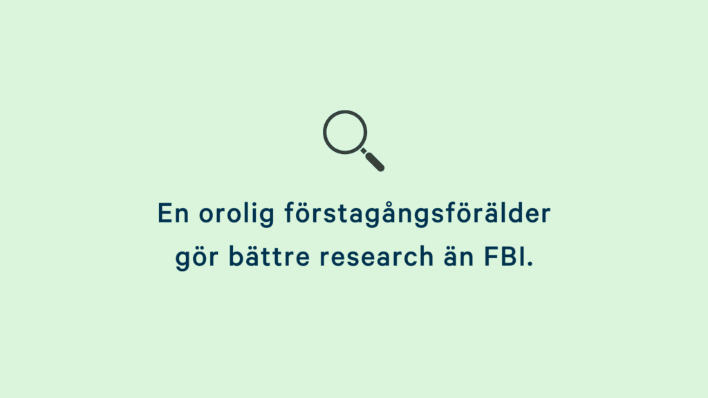 11 misstag (nästan) ALLA gör inför första barnet